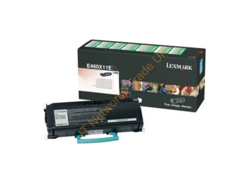 E460X11E - Lexmark E460X11E Toner black, 15K pages @ 5% coverage Accessory