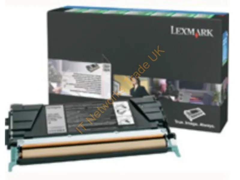 E460X80G - E460X80G Toner Black, 15K Pages @ 5% Coverage