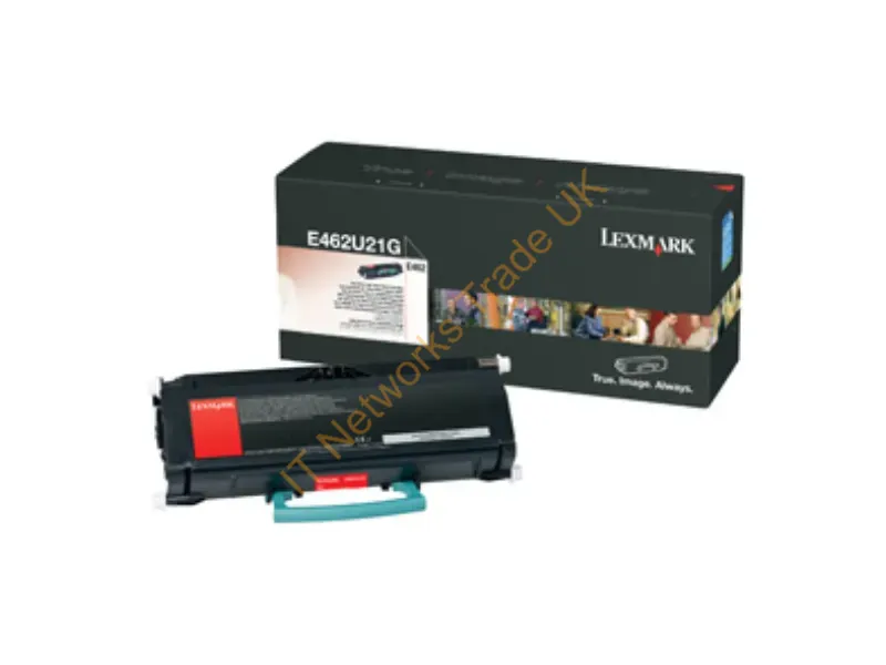 E462U21G - Lexmark E462 Toner Cartridge 1 Pc(S) Original Black