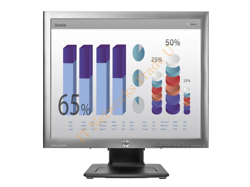 E4U30AT - HP EliteDisplay E190i 18.9" LED Silver computer monitor
