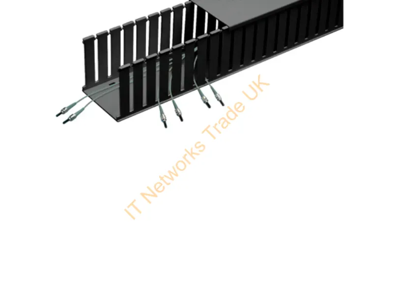 E4X4BL6 - Panduit E4X4Bl6 Cable Trunking System Accessory