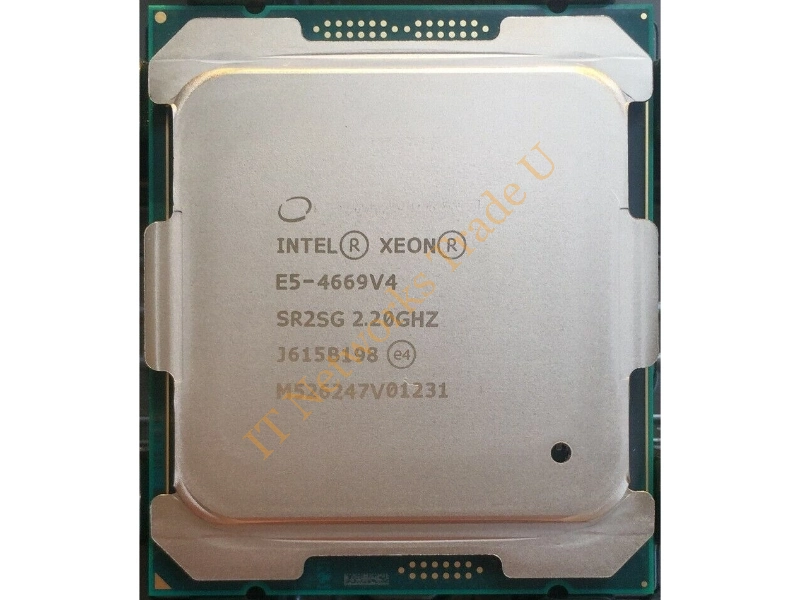 E5-4669v4 Intel Xeon E5-4669 V4 22-Core 2.20GHz 9.6GT/s QPI 55MB L3 Cache Socket LGA2011-3 Retail Processor