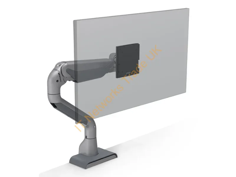 E5-D1L-WHT - Hat Design Works E5 Single Dynamic 49" Desk White