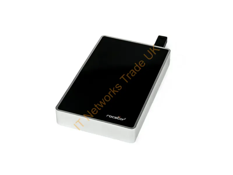 E634MM-01 - Rocstor Rocsecure Ex31, 4Tb Ssd 3.2 Gen 1 (3.1 Gen 1) Black, White