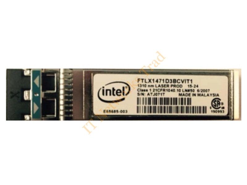 E65685-002 Intel 10Gb/s 1000Base-LX 1310nm SFP+ Transceiver Module