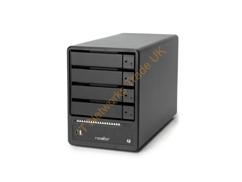 E66022-01 - Rocstor Rocsecure Et34 Disk Array 32 Tb Tower Black