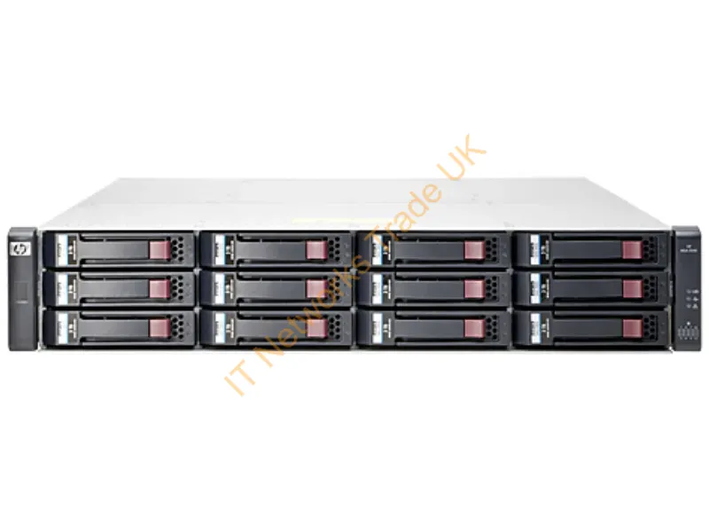 E7W01A HP MSA 1040 2-Port 1g iSCSI Dual Controller LFF Storage Hard Drive Array Network Storage System