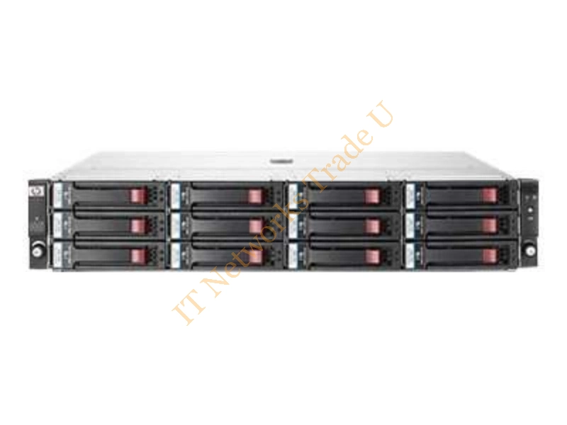 E7W32A HP D2600 Disk Enclosure 12-Bay 48TB (12 X 4TB) 7200RPM SAS 6GB/s Dual Port MidLine Hard Drive Bundle Network Storage System