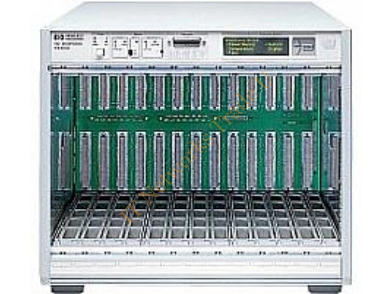 E8404A HP Agilent Vxi Mainframe Chassis W +sm8001 Plug In Network Switch