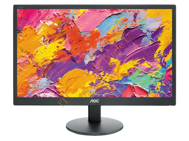 E970SWN - AOC Value-line E970SWN 18.5" WXGA Flat Black computer monitor LED display