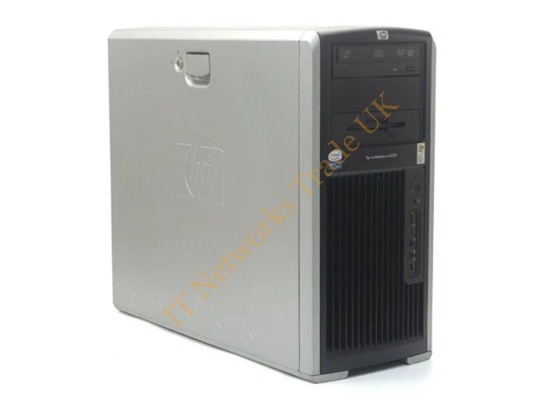EA175UC HP xw8200 Workstation (2) Intel -Xeon 3.20GHz 4GB (400MHz) DDR2 SDRAM 73GB HDD DVD-ROM NIC Workstation System
