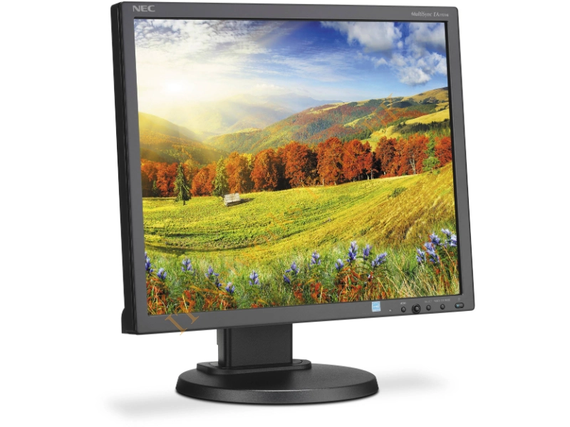 EA193MI-BK NEC MultiSync EA193MI-BK 19 inch 25,000:1 6ms VGA/DVI/DisplayPort LED LCD Monitor, w/ Speakers (Black)