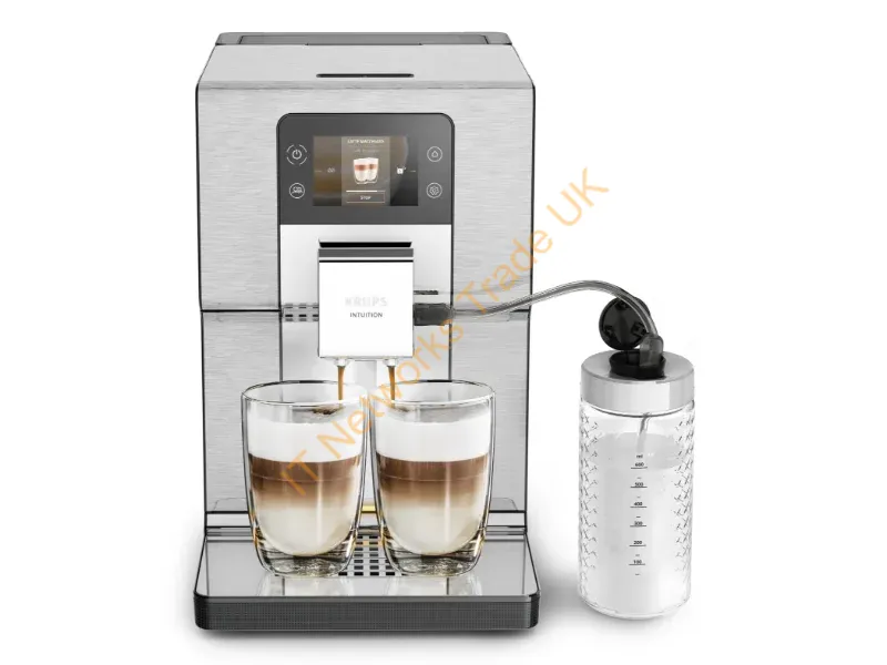 EA877D - Krups Intuition Experience+ EA877D10 coffee maker Fully-auto Espresso machine 3 L