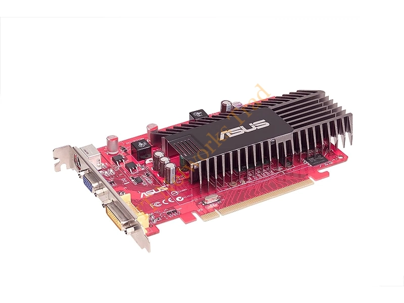 EAH3450 ASUS 512MB Radeon DDR2 VGA/DVI/HDMI PCI Express Video Graphics Card