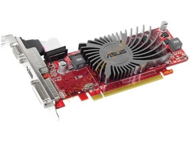 EAH6450SILENTDI ASUS Radeon 1GB DDR3 PCI Express Video Graphics Card