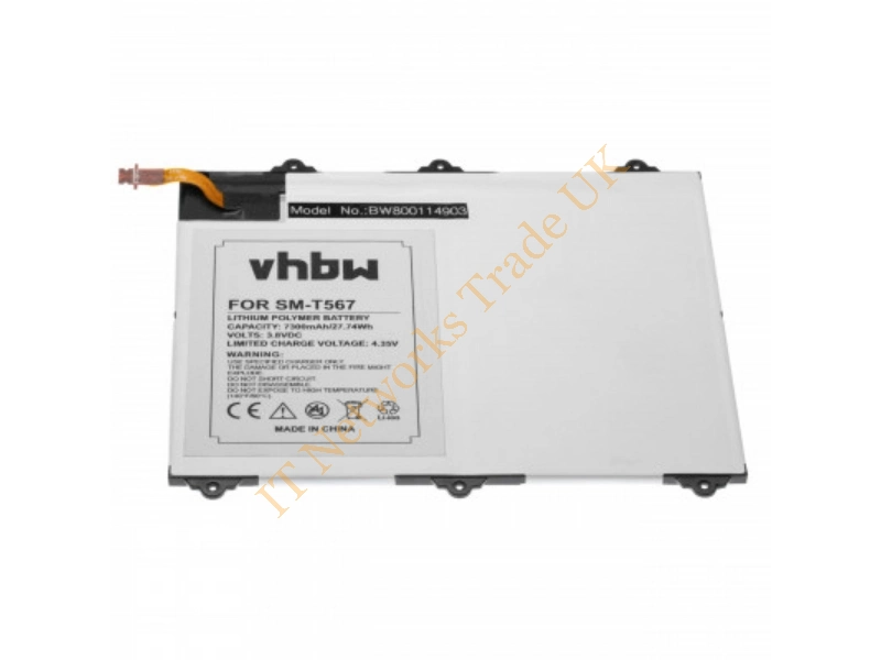 EB-BT567ABA Samsung 7300mAh Li-Polymer Battery for Galaxy Tab E Batteries Miscellaneous