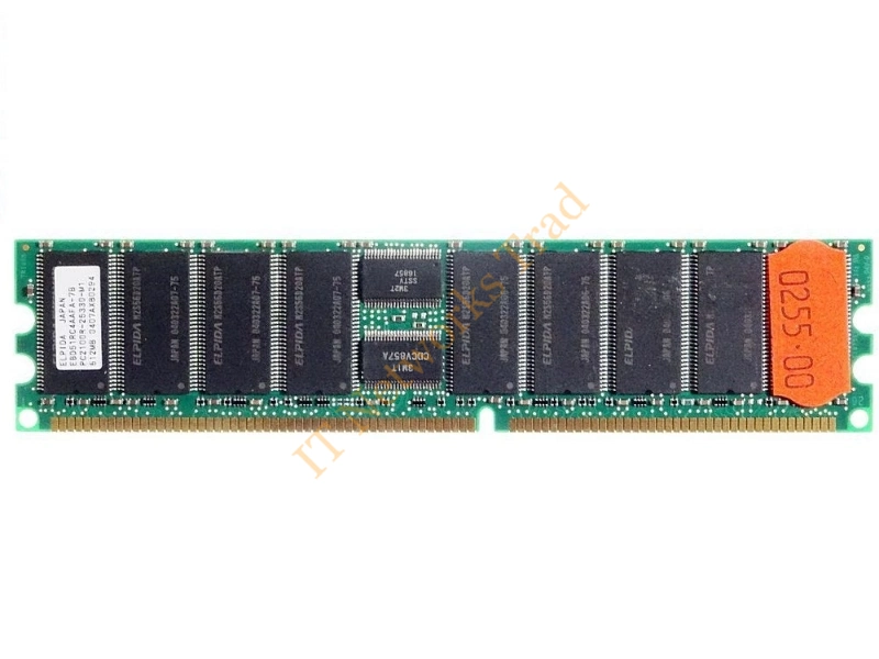 EBJ81RF4BDWD-DJ-F Elpida 8GB DDR3-1333MHz PC3-10600 ECC Registered CL9 240-Pin DIMM Dual Rank Memory Module Server Memory