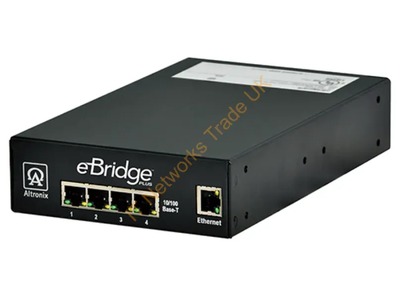 EBRIDGE4PCRX - Altronix Ebridge4Pcrx Network Media Converter 25 Mbit/S Black