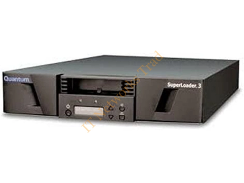 EC-L2DAA-YF Quantum SuperLoader 3 EC-L2DAA-YF Tape Autoloader 1 x Drive/16 x Slot 6.4TB (Native) / 12.8TB (Compressed) SCSI Tape Drive Storage