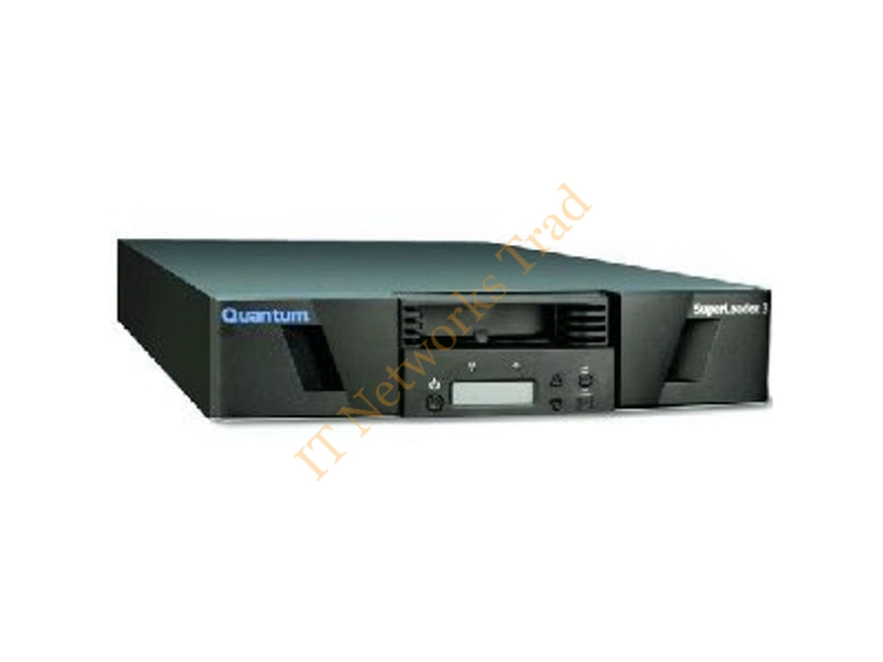 EC-L2EAA-YF Quantum SuperLoader 3 Tape Autoloader 1 x Drive/16 x Slot 12.8TB (Native) / 25.6TB (Compressed) SCSI Tape Drive Storage
