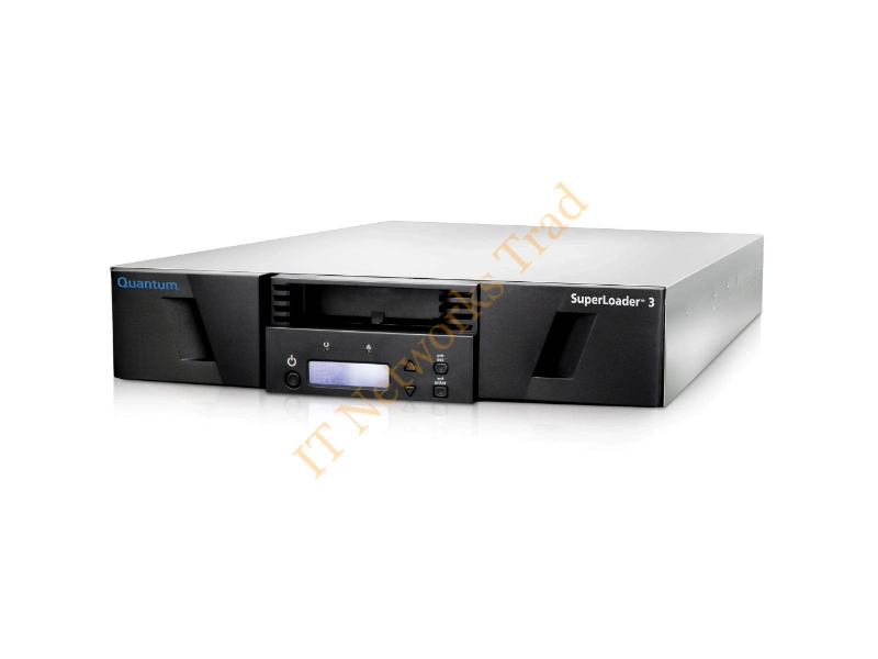 EC-L2PAE-YF Quantum SuperLoader 3 EC-L2HAE-YF LTO Ultrium 5HH Tape Library 1 x Drive/16 x Slot LTO Ultrium 5 24 TB (Native) / 48 TB (Compressed) - Tape Drive Storage