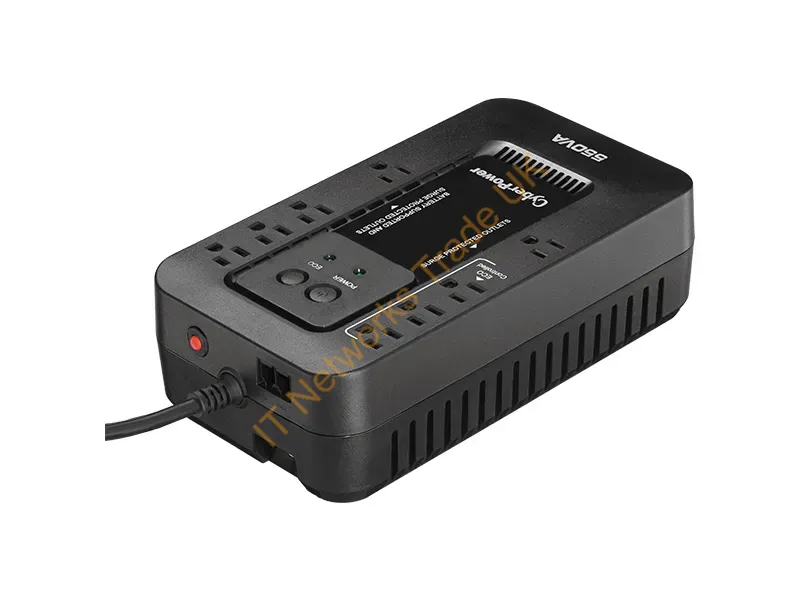 EC550G - Cyberpower Ec550G Uninterruptible Power Supply (Ups) Standby (Offline) 0.55 Kva 330 W 8 Ac Outlet(S)