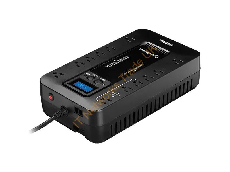 EC850LCD - Cyberpower Ec850Lcd Uninterruptible Power Supply (Ups) Line-Interactive 0.85 Kva 510 W 12 Ac Outlet(S)