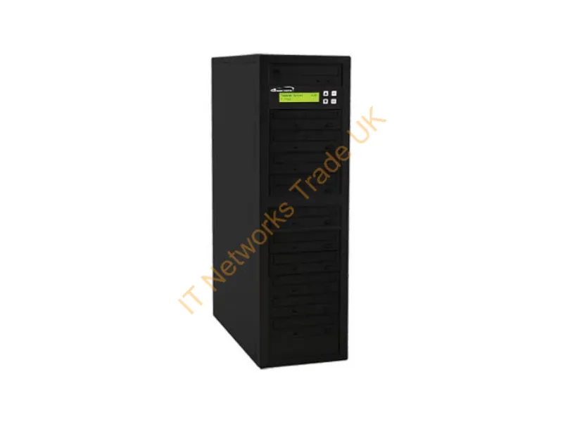 ECON-S10T-DVD-BK - Vinpower Digital Econ Sata Dvd/Cd 1-10 Optical Disc Duplicator Black 10 Copies