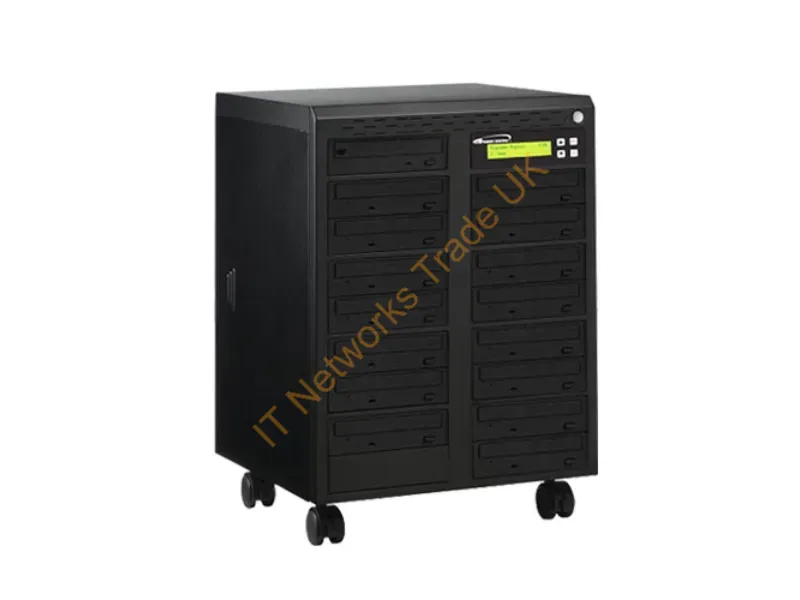ECON-S15T-DVD-BK - Vinpower Digital Econ Sata Dvd/Cd 1-15 Optical Disc Duplicator Black 15 Copies