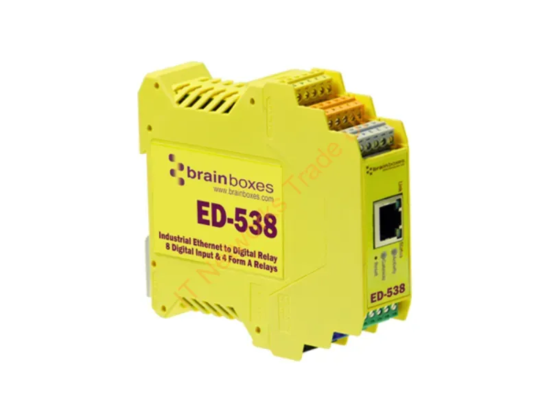 ED-538 - Brainboxes Ed-538 Electrical Relay Yellow
