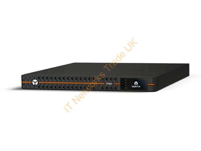 EDGE-1000IRM1U - Vertiv Liebert Edge Uninterruptible Power Supply (UPS) 1000VA 900W 230V 1U Line Interactive AVR Rack Mount | 0.9 PF