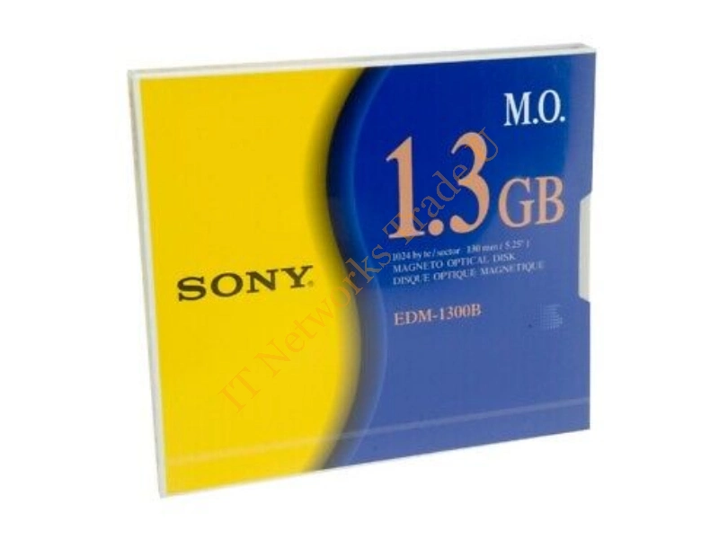 EDM-1300B Sony 1.3GB 1024 Bytes/Sector R/W Magneto Optical Disk