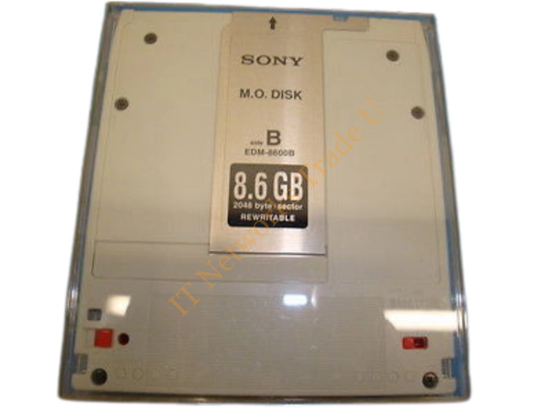 EDM-8600B Sony 5.25-inch 8.6GB Rewritable Magneto Optical Disk 14X