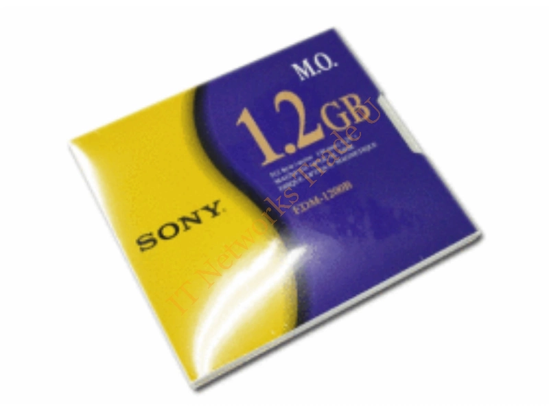 EDM1200B Sony 5.25 Magneto Optical Media Rewritable 1.2GB 5.25 2x DVD Media