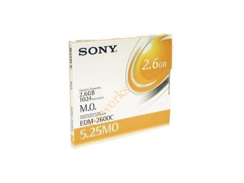 EDM2600CWW Sony 5.25 Magneto Optical Media Rewritable 2.6GB 4x DVD Media