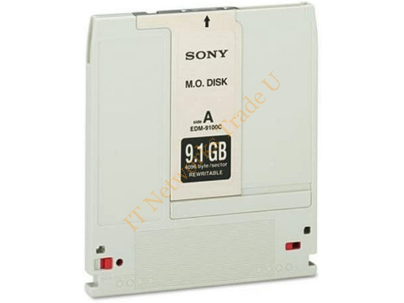 EDM9100B Sony 5.25 Magneto Optical Media Rewritable 9.1GB 14x DVD Media