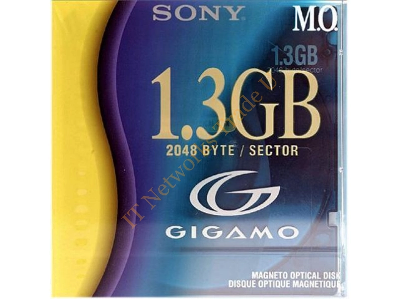 EDMG13C Sony Magneto Optical Media 1.24 GB 3.5-inch