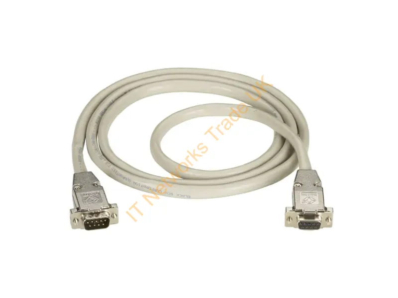 EDN12H-MF-12 - Black Box Edn12H-Mf Serial Cable Beige 144" (3.66 M) Db9