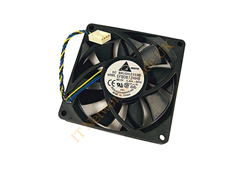 EFB0812HHB HP 12V DC 0.40A 80x15mm 4-Wire 4-Pin Fan Cooling Fan