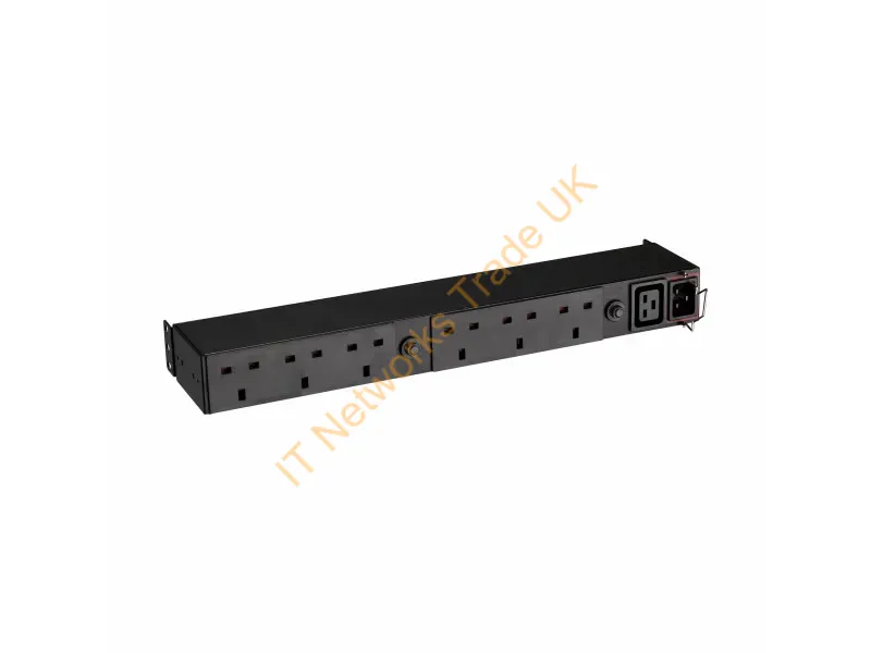 EFLX6B - Eaton EFLX6B 6AC outlet(s) 1U Black power distribution unit (PDU)