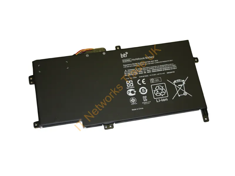 EG04XL-BTI - Bti Eg04Xl- Industrial Rechargeable Battery Lithium Polymer (Lipo) 4054 Mah 14.8 V