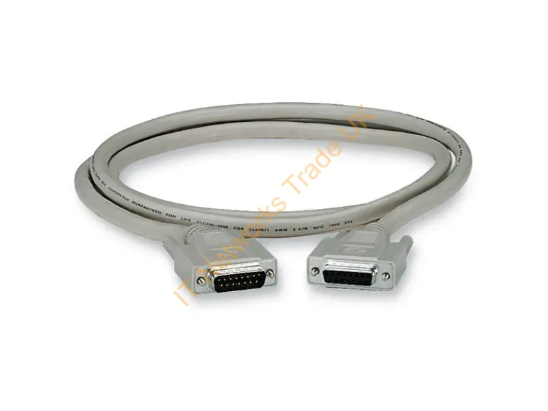 EGM16T-0050-MF - Black Box Egm16T-0050-Mf Serial Cable Gray 598.4" (15.2 M) Db15