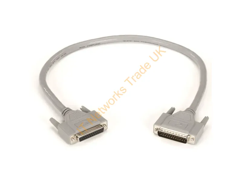 EGM25C-MF-25 - Black Box Egm25C-Mf-25 Serial Cable Gray 300" (7.62 M) Db-25