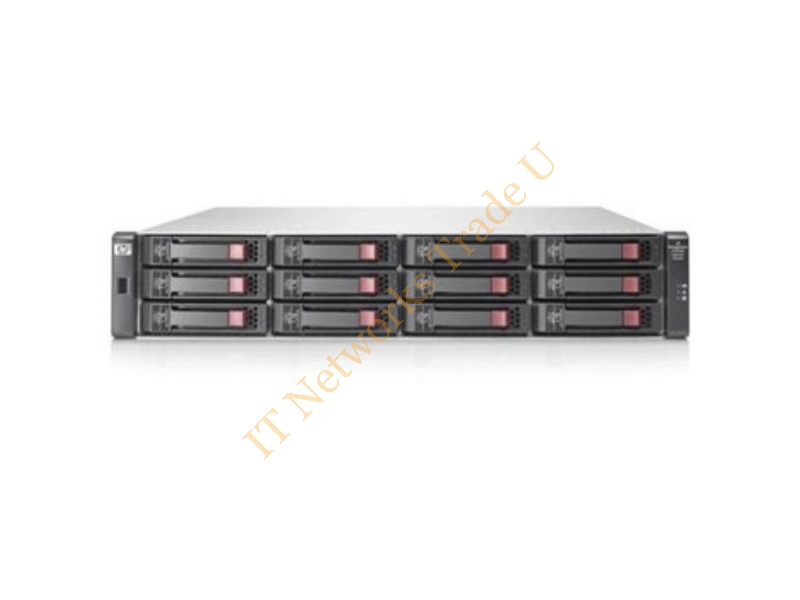 EH998A HP 24-Bay 6TB iSCSI / Fibre Channel Hard Drive 6 RAID Level 2U Rack-Mountable StorageWorks D2D4106fc Backup System Network Storage System