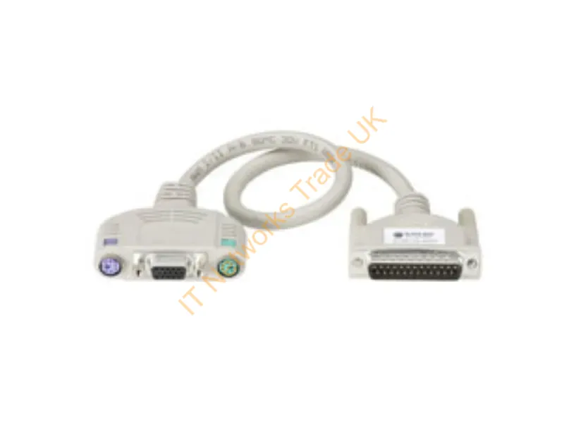 EHN154A-0001 - Black Box Ehn154A-0001 Kvm Cable White 11.8" (0.3 M)