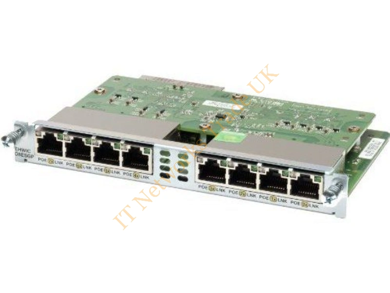 EHWIC-D-8ESG-P - Cisco 8Pt 10/100/1000Ethernetswtchifacecard Rf