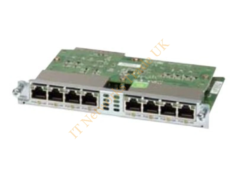 EHWIC-D-8ESG Cisco 8 Port 10/100/1000 Enhanced High-Speed WAN Interface Card Networking Accessory