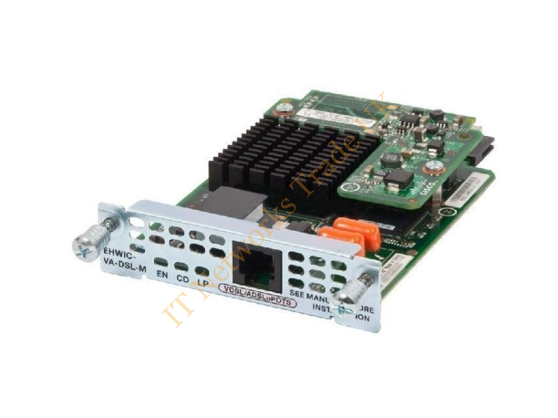 EHWIC-VA-DSL-B= Cisco Multimode VDSL2 and ADSL2+ Enhanced High-Speed WAN Interface Card Network Module