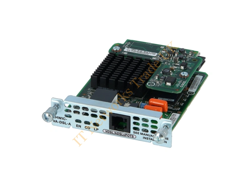 EHWIC-VA-DSL-B-RF Cisco 1-Port VDSL2/ADSL2+ EHWIC Multi Mode WAN Interface Card Networking Accessory