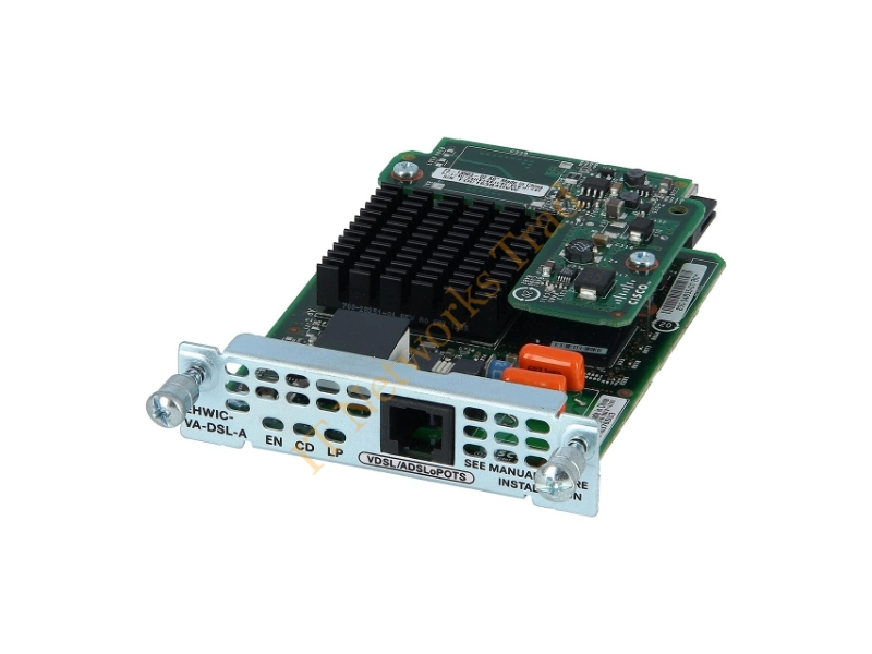 EHWIC-VA-DSL-M Cisco 1-port VDSL2/ADSL2+ EHWIC over POTS with Annex M DSL modem Network Accessory